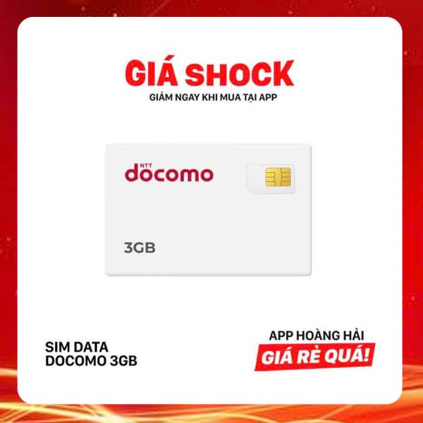 Sim data docomo 3GB