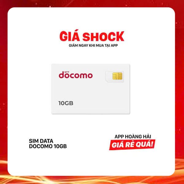 Sim data docomo 10gb