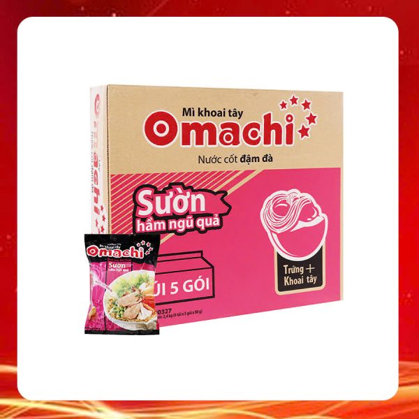 MỲ TÔM OMACHI  - SƯỜN NGŨ QUẢ